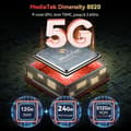 Miniatyrbild 5 av 6: Blackview BL9000 Pro Unbreakable Smartphone 5G 512GB 6,78" Dual Screen 50MP Android 14 Gold med Blackview W50 Pro