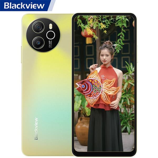 Blackview Shark 8 olåst mobiltelefon - Android 11 - 6,78" 2,4K 64MP - 128GB - NFC - Röd