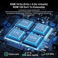Miniatyrbild 4 av 6: Blackview BV5300 Plus 6,1" 16GB+128GB Okrossbar smartphone Android 13 Grön med Blackview Airbuds8 Bluetooth-hörlurar (svarta)