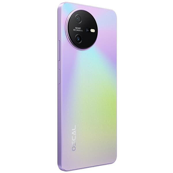 Oscal Tiger 12 Olåst Smartphone 6,78 tum 16GB+128GB/SD 1TB 64MP Kamera 5000mAh Android 13 NFC Dual SIM GPS - Lila
