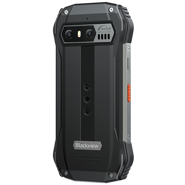 Blackview N6000 Unbreakable Mobile Phone G99 4,3" QHD+ Android 13 16GB+256GB 48MP+16MP 3880mAh NFC, Dual SIM, Face ID - Svart