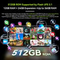 Miniatyrbild 5 av 6: Blackview BL9000 Pro Unbreakable Mobiltelefon 5G (12+24)GB+512GB 6,78" Dual Screen 120Hz 50MP Android 14 NFC - Svart