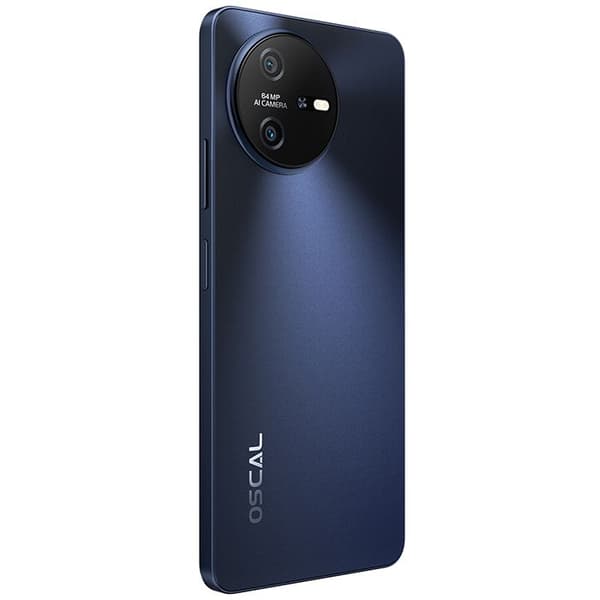 Oscal Tiger 12 Smartphone - Grå - 6,78 tum - 16GB+128GB/SD 1TB - 64MP kamera - 5000mAh - NFC - Dual SIM