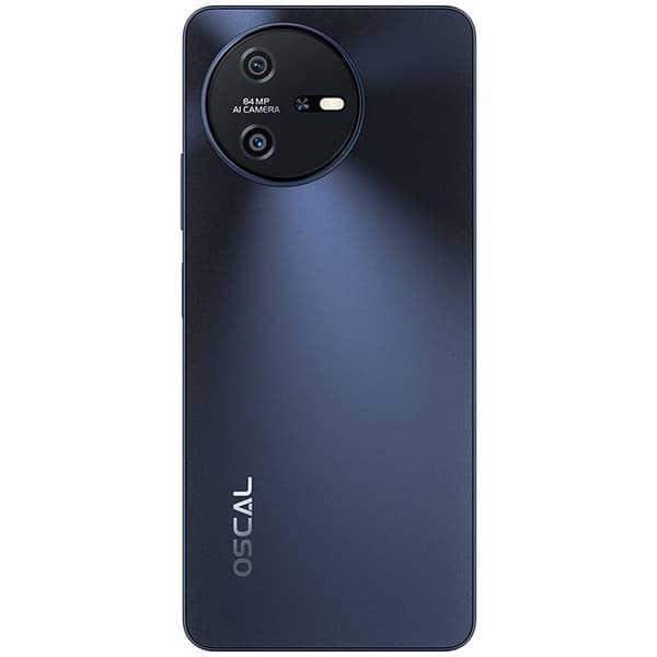 Oscal Tiger 12 Smartphone - Grå - 6,78 tum - 16GB+128GB/SD 1TB - 64MP kamera - 5000mAh - NFC - Dual SIM