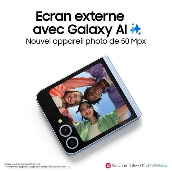 Samsung Galaxy Z Flip6 Smartphone 256 GB Grön