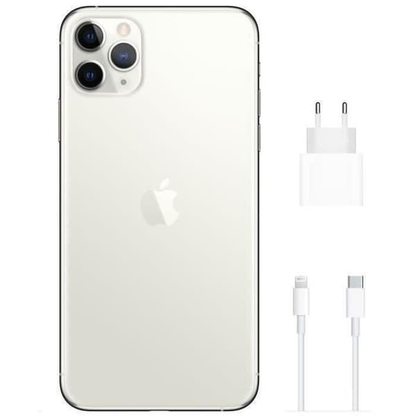APPLE iPhone 11 Pro Max 512 GB Silver - Renoverad - Mycket bra skick- REFURBISHED