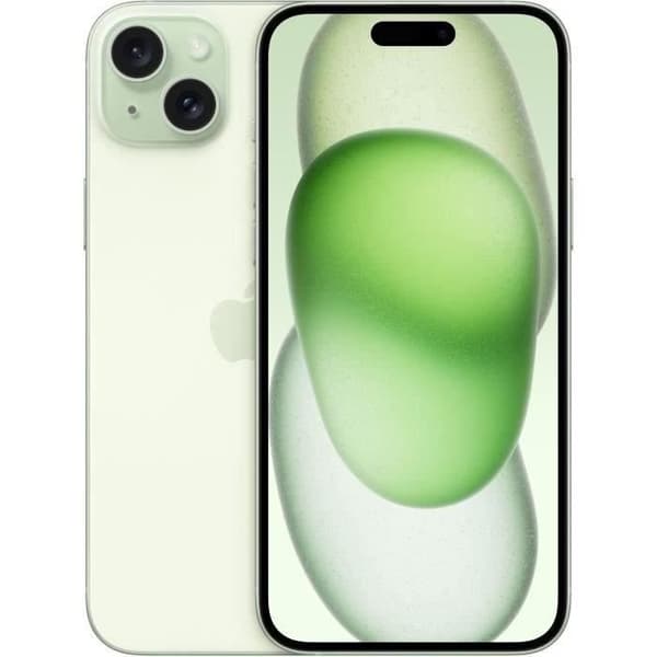 APPLE iPhone 15 Plus 128GB Grön (2023) - Renoverad - Utmärkt skick- REFURBISHED
