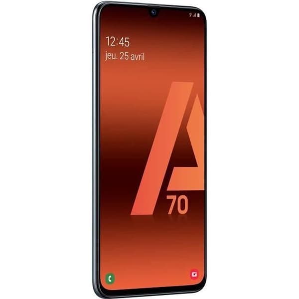 SAMSUNG Galaxy A70 128 GB Svart - Dual sim - Renoverad - Utmärkt skick- REFURBISHED