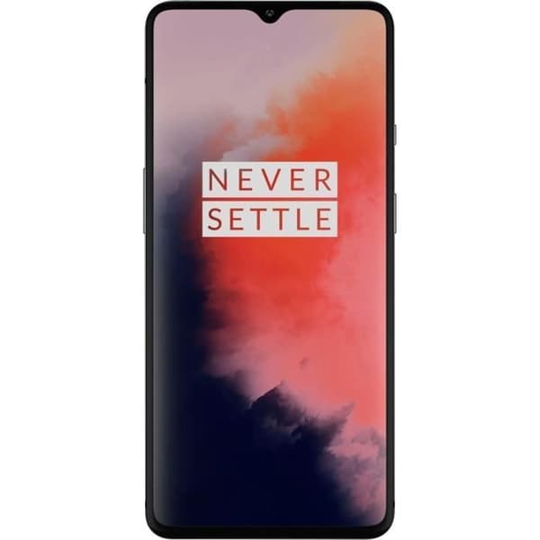 ONEPLUS 7T Dual SIM 128 GB Silver (Frosted Silver) - Renoverad - Mycket bra skick- REFURBISHED