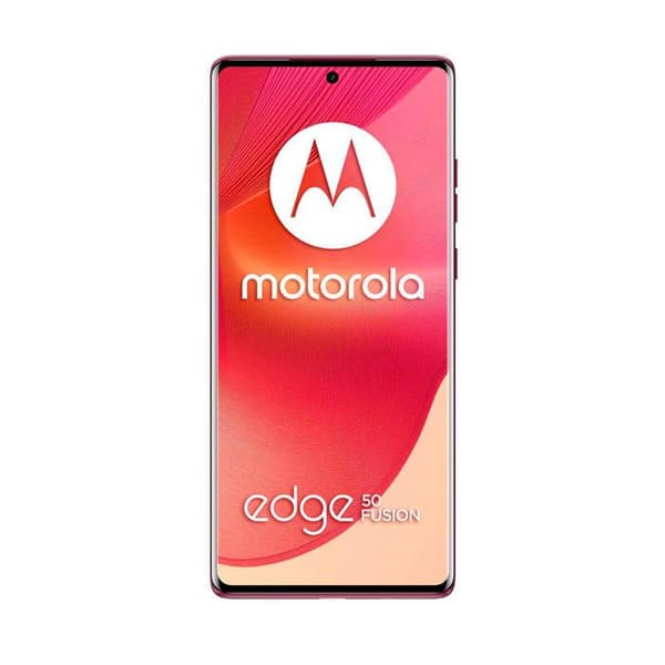 Motorola moto edge 50 FUSION smartphone i rosa med 6,7" POLED-skärm 144 Hz Full HD+, 1080 x 2400 pixlar, 12 GB DDR4 + RAM