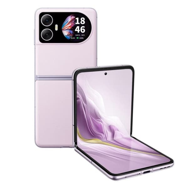 Blackview HERO 10 Folding Mobile Phone 6,9" (12+24)GB+256GB 108MP+32MP Kamera Dubbelt batteri Dubbla SIM NFC - Lila
