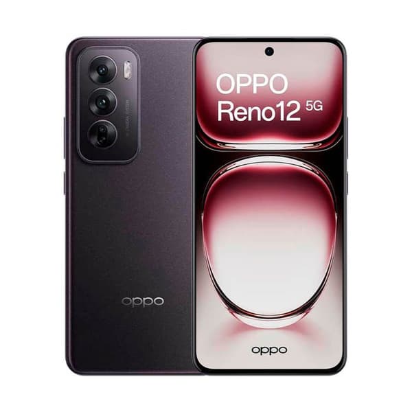 OPPO Reno12 5G 12GB/256GB Svart (Brun Svart) Dubbel SIM Svart