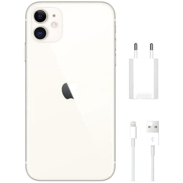 APPLE iPhone 11 256 GB Vit - Renoverad - Utmärkt skick- REFURBISHED