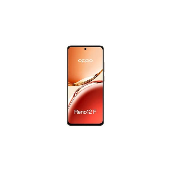 OPPO Reno12 FS 4G smartphone i gul orange med 6,67" AMOLED-skärm 120 Hz Full HD+, 1080 x 2400 pixlar, 8 GB DDR4 RAM + 512 GB Bärnsten, Orange