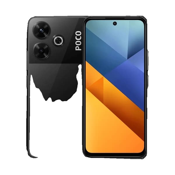 POCO M6, 6,79" 90Hz FHD+ skärm, 108MP kamera, 5030mAh batteri,Svart, 6GB + 128GB
