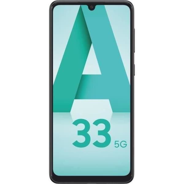 SAMSUNG Galaxy A33 128GB 5G Svart - Renoverad - Utmärkt skick- REFURBISHED