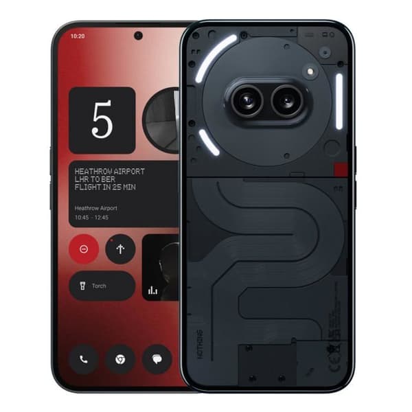 Nothing PHONE (2a) Noir 12Go + Svart