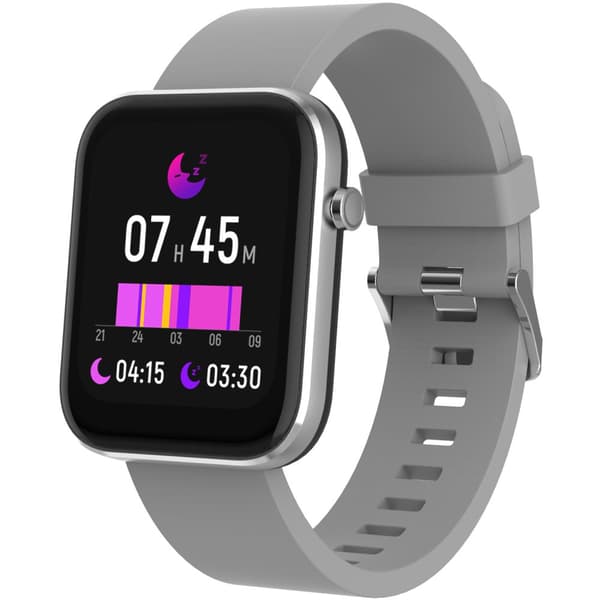 DENVER SW-182GR Bluetooth smartwatch with heart rate sensor, blood pressure and blood oxygen monitor
