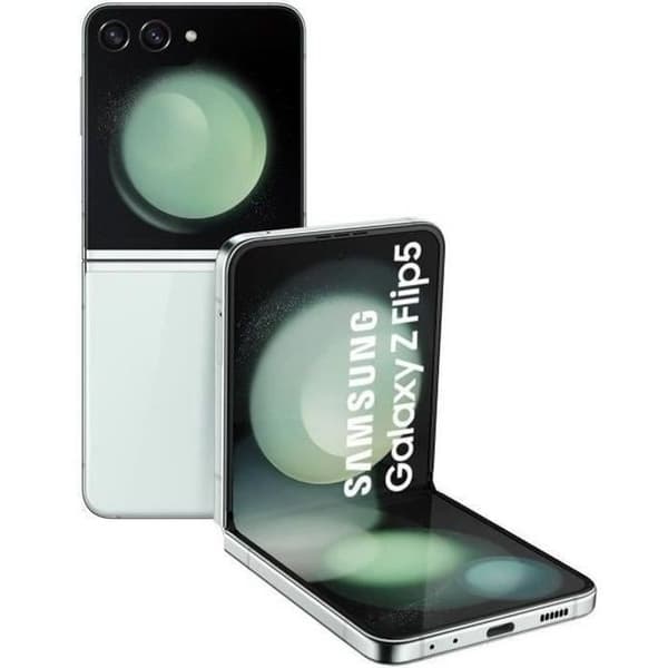 SAMSUNG ZFlip5 512G Vattengrön (2023) - Renoverad - Bra skick- REFURBISHED