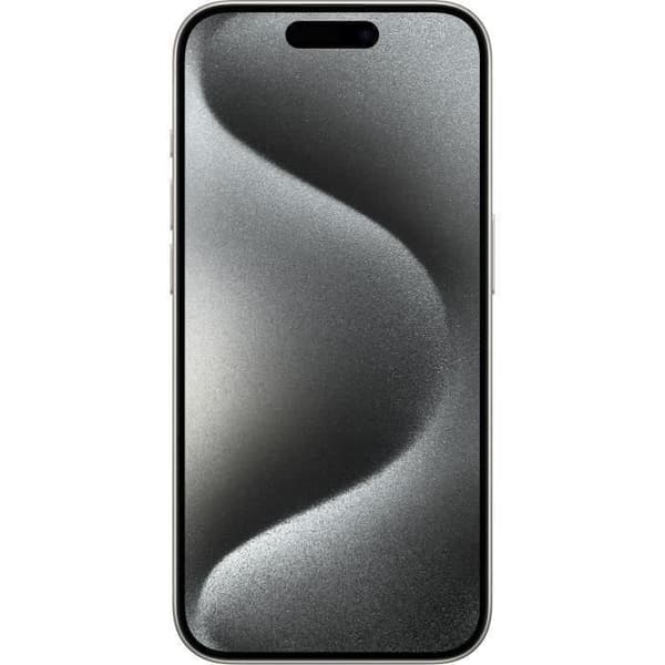 APPLE iPhone 15 Pro 128GB White Titanium (2023) - Renoverad - Utmärkt skick- REFURBISHED