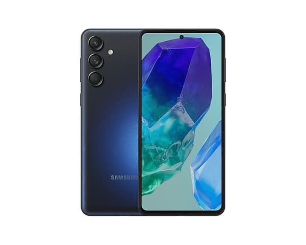 Samsung Galaxy M55 M556 5G DS 8/128GB Mørkeblå Sort
