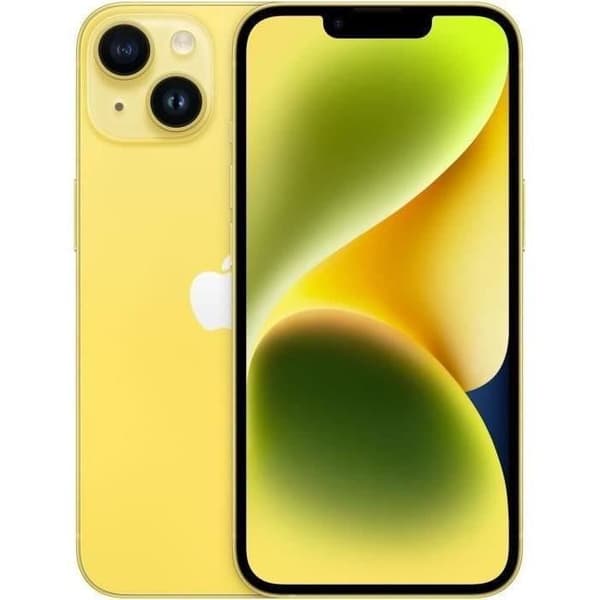 iPhone 14 128GB Gul (2023) - Renoverad - Bra skick- REFURBISHED