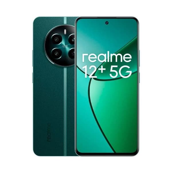 Realme 12+ 5G 8GB/256GB Grön (Pioneer Grön) Dual SIM Grön