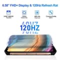 Miniatyrbild 4 av 6: DOOGEE V30T Robust Smartphone 5G 20GB+256GB 6,58" FHD 120Hz 10800mAh/66W 108MP NFC GPS-kamera - Guld