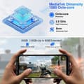 Miniatyrbild 2 av 6: DOOGEE V30T Robust Smartphone 5G 20GB+256GB 6,58" FHD 120Hz 10800mAh/66W 108MP NFC GPS-kamera - Guld