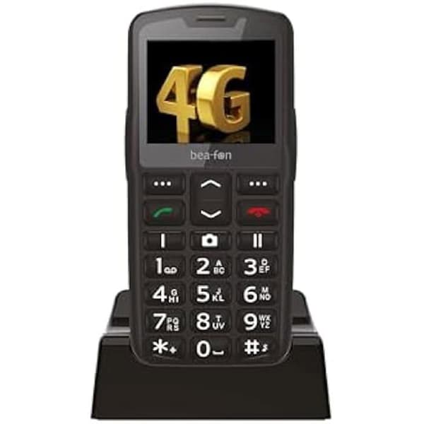 Beafon SL260 LTE 5,59 cm (2,2") 90 g svart, silver digital telefon