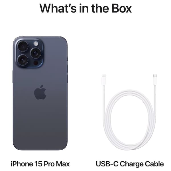 iPhone 15 Pro Max 512GB Blue Titanium
