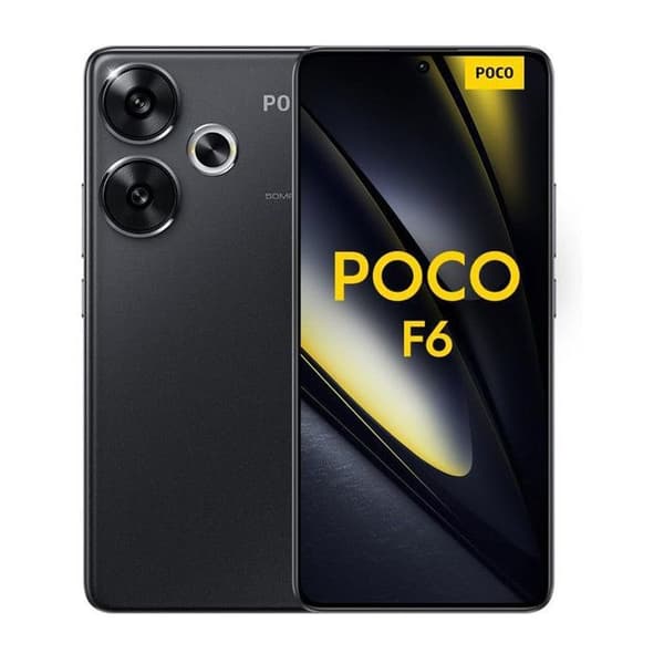 XIAOMI POCO F6 5G Smartphone 8GB 256GB Black Snapdragon 8s Gen 3 6,67″ Skärm 120Hz 1,5K 50MP Kamera med OIS-laddning 90W 5000mAh