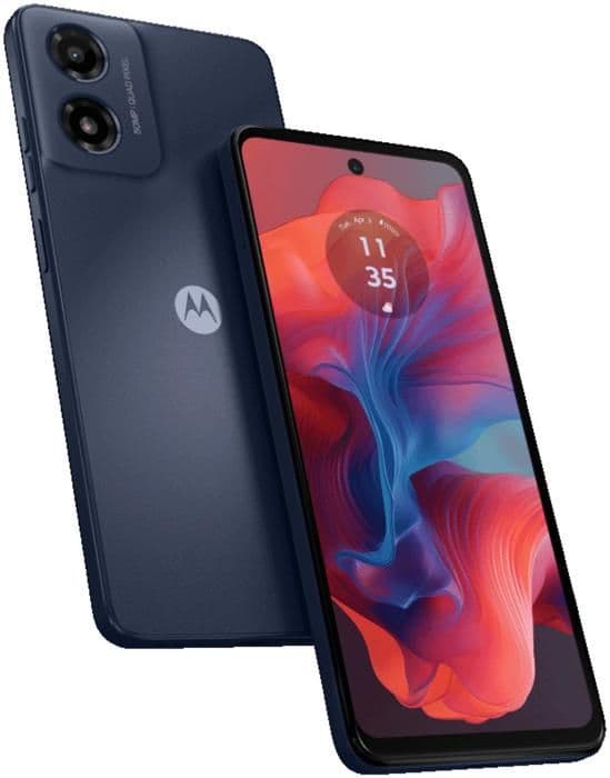 Smartphone Motorola Moto G04s 6,6" Dual SIM 128 GB Mörksvart Svart