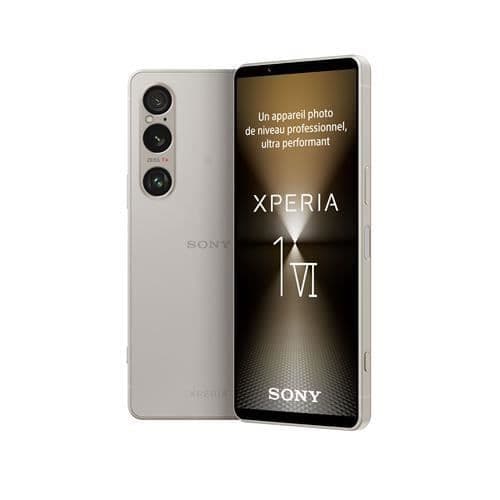 Sony Xperia 1 VI 12GB RAM 256GB EU 5G Smartphone - Platinum Silver Platina, Silver