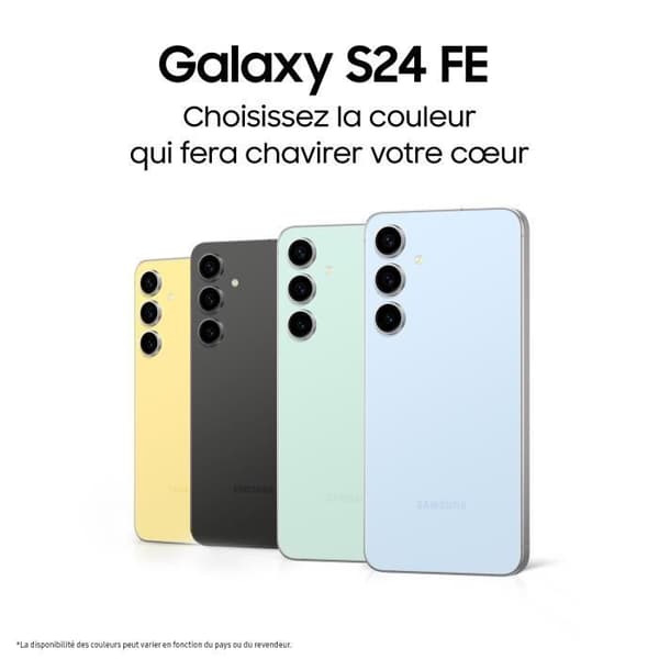 Samsung Galaxy S24 FE Smartphone 256 GB grafit