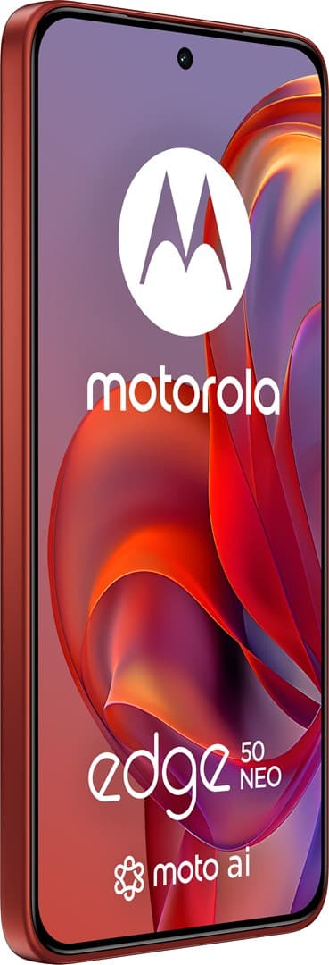 Motorola Edge 50 Neo 5G (6,4") 120 Hz Dual SIM Android 14 5G USB Type-C 12 Gt 512 Gt 4310 mAh Poinciana Terracotta