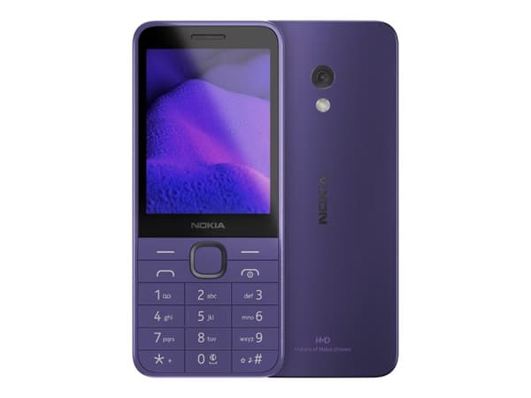 Nokia 235 4G (2024) – 4G Funktionstelefon – Lila Lila
