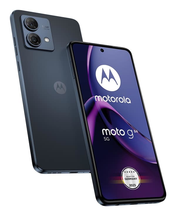 Motorola Moto G84 5G 8/256GB Outer Space Blå