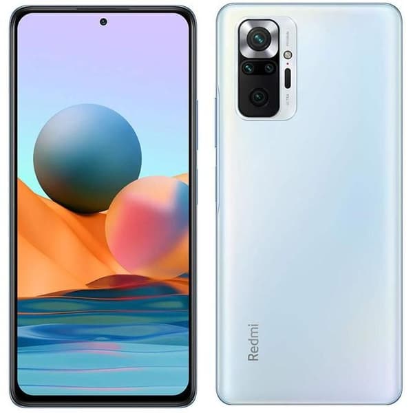 Xiaomi Redmi Note 10 Pro 4G 6GB/64GB Blå (Glacier Blue) Dual SIM M2101K6G