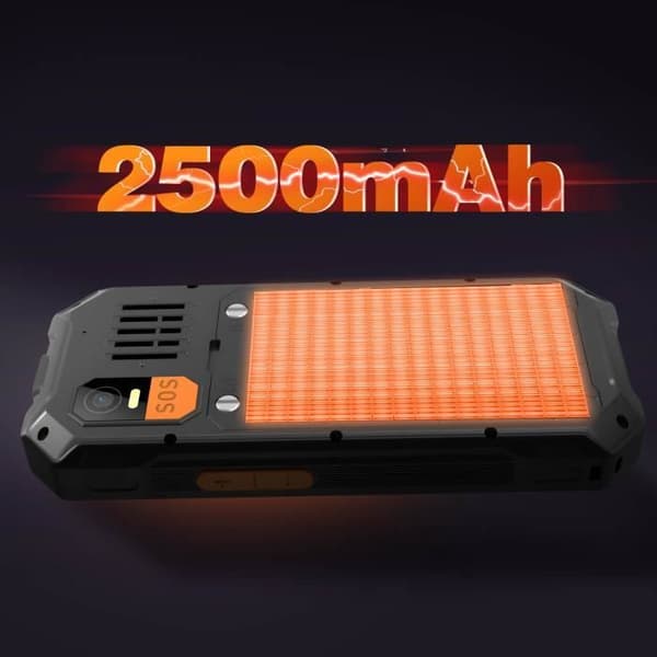 Motståndskraftig telefon - HAMMER - 6 LTE - IP68 - 4G-nätverk - 2500mAh batteri