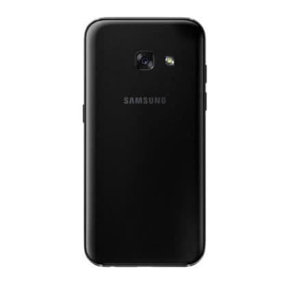 SAMSUNG Galaxy A3 2017 16 GB Svart - Renoverad - Bra skick- REFURBISHED