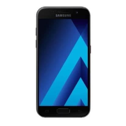 SAMSUNG Galaxy A3 2017 16 GB Svart - Renoverad - Bra skick- REFURBISHED