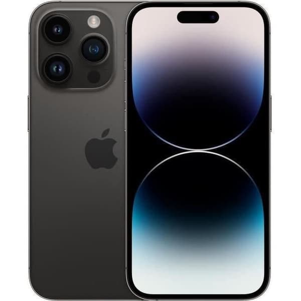 APPLE iPhone 14 Pro 512GB Space Black (2022) - Renoverad - Mycket bra skick- REFURBISHED