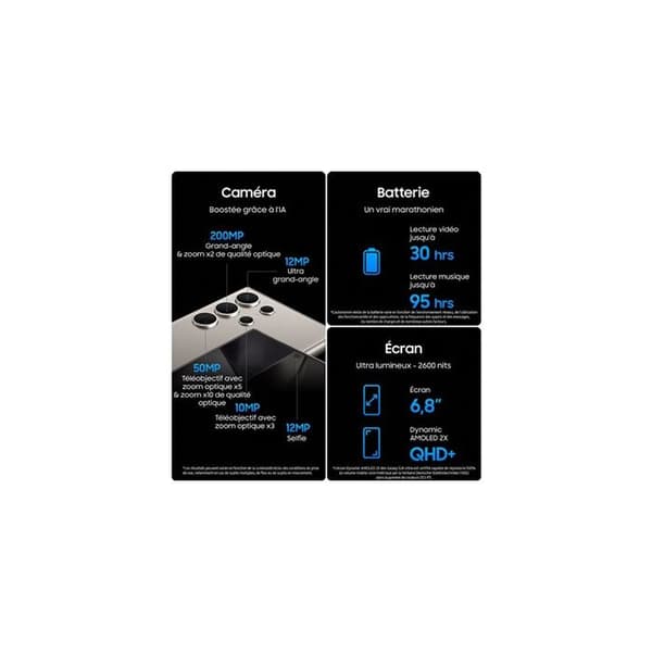 Samsung Galaxy S24 Ultra 5G Svart 256GB Business Edition
