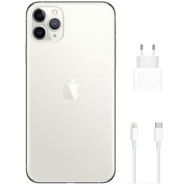 APPLE iPhone 11 Pro Max 64 GB Silver - Renoverad - Utmärkt skick- REFURBISHED