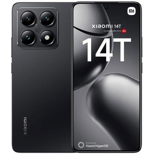 Xiaomi 14T 12GB + 512GB svart Svart