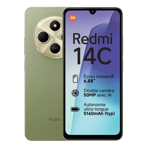 Redmi 14C Grön 6 GB + 128 GB