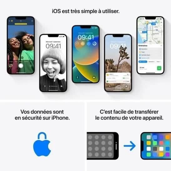 APPLE iPhone 13 128 GB Midnight (2021) - Renoverad - Utmärkt skick- REFURBISHED