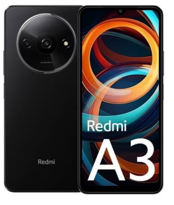 Telefon GSM, Redmi A3 4/128GB Midnight Black, Xiaomi Sort