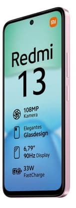 Puhelin Redmi 13 8/256GB Pearl Pink, Xiaomi
